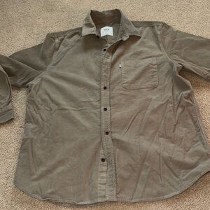 Katin Granada corduroy long sleeve button up shirt